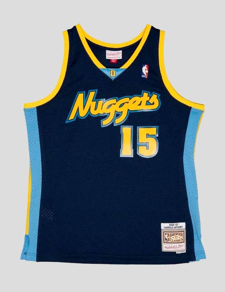 MITCHELL & NESS display nuggets carmel anthony swingman un blu
